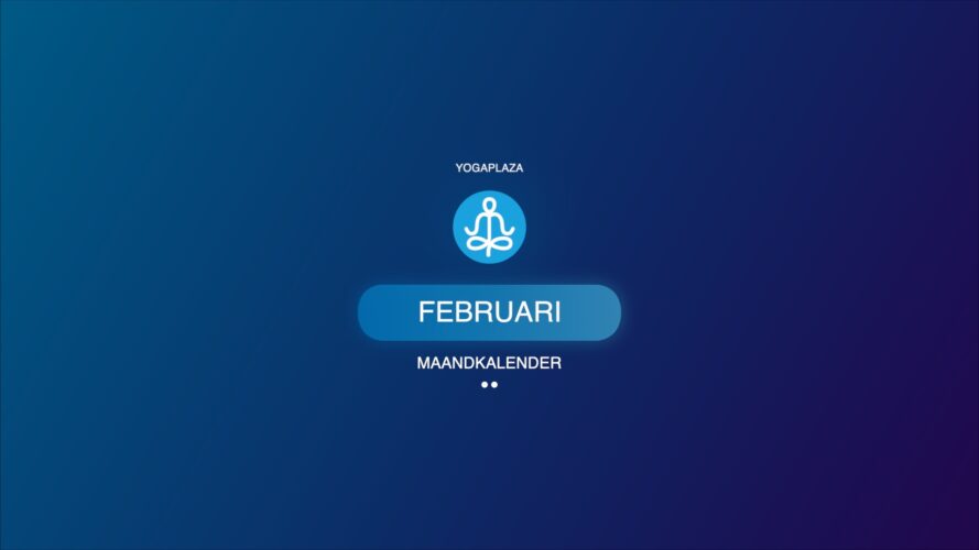 Februari Maandkalender 28 lessen Yogaplaza®