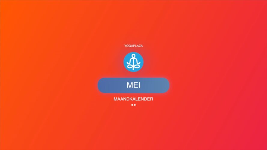 mei maandkalender yogaplaza®